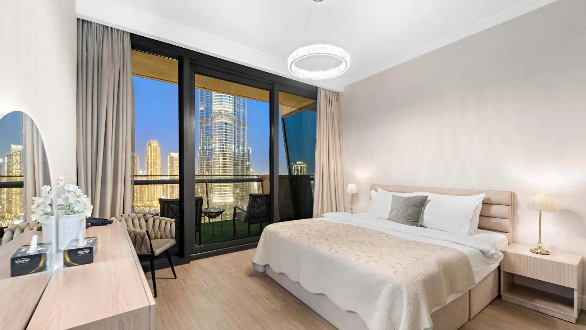 Apartment First Class 3Br With Full Burj Khalifa And Fountain View Dubai